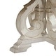 preview thumbnail 10 of 11, Caelum Farmhouse White Fabric Upholstered 7-Piece Round Dining Set By The Gray Barn