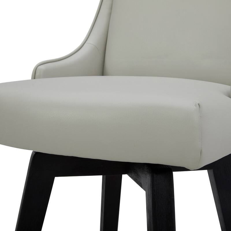 Spruce & Spring Jayden Upholstered Counter Height Swivel Barstool Set