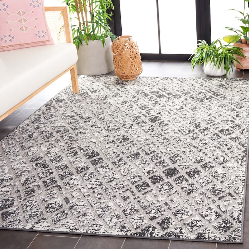 SAFAVIEH Cottage Ioli Transitional Indoor/Outdoor Rug