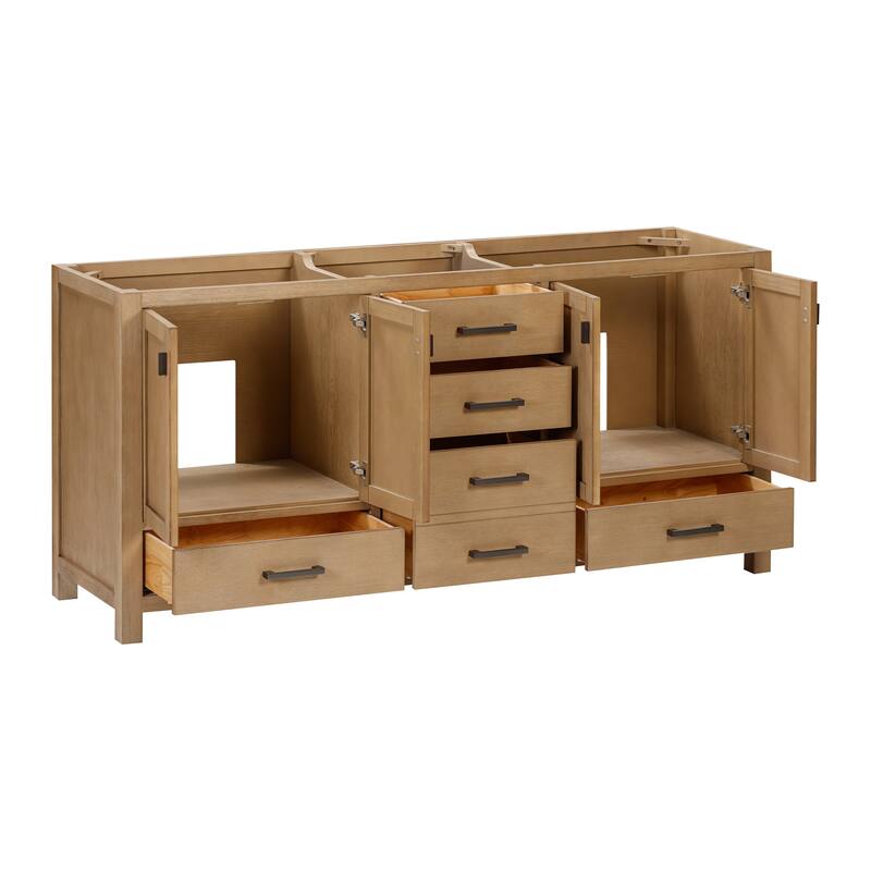 Avanity Modero 72 in. Double Bathroom Vanity Cabinet - 72"W x 21"D x 34"H