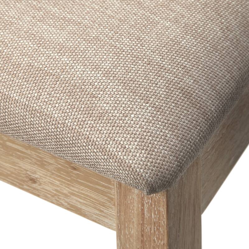 Lifestorey Peggy Solid Wood Ladderback Dining Chairs (Set of 2)