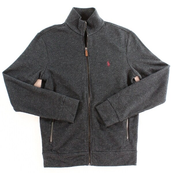Download Shop Polo Ralph Lauren NEW Gray Mens Size XS Full Zip Mock ...