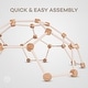 preview thumbnail 18 of 23, Comfy Cubs Wooden Climbing Toys for Toddlers 3-6 - Montessori Climber for Kids - Easy to Assemble