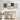 Americanflat Minimalist Flower Line Neutral by The Print Republic - 6 Piece Framed Wall Art Set