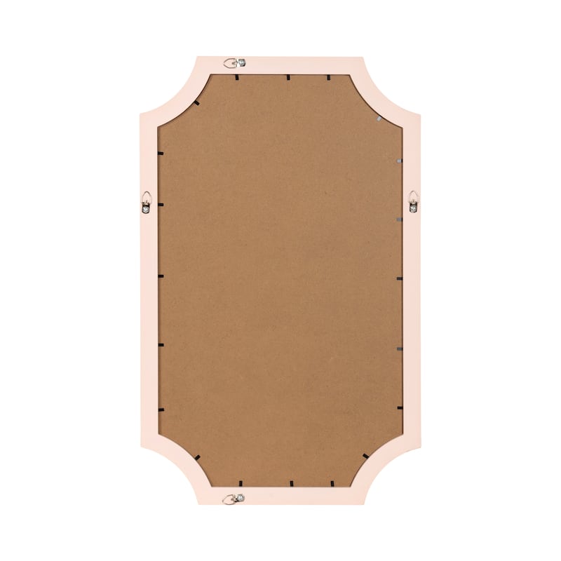 Kate and Laurel Holbrook Scalloped Rectangle Framed Pinboard