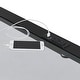 preview thumbnail 3 of 20, Cordero Wood Glass Top 72-Inch Wide Counter Height Console Bar Table and 3 Stools Set