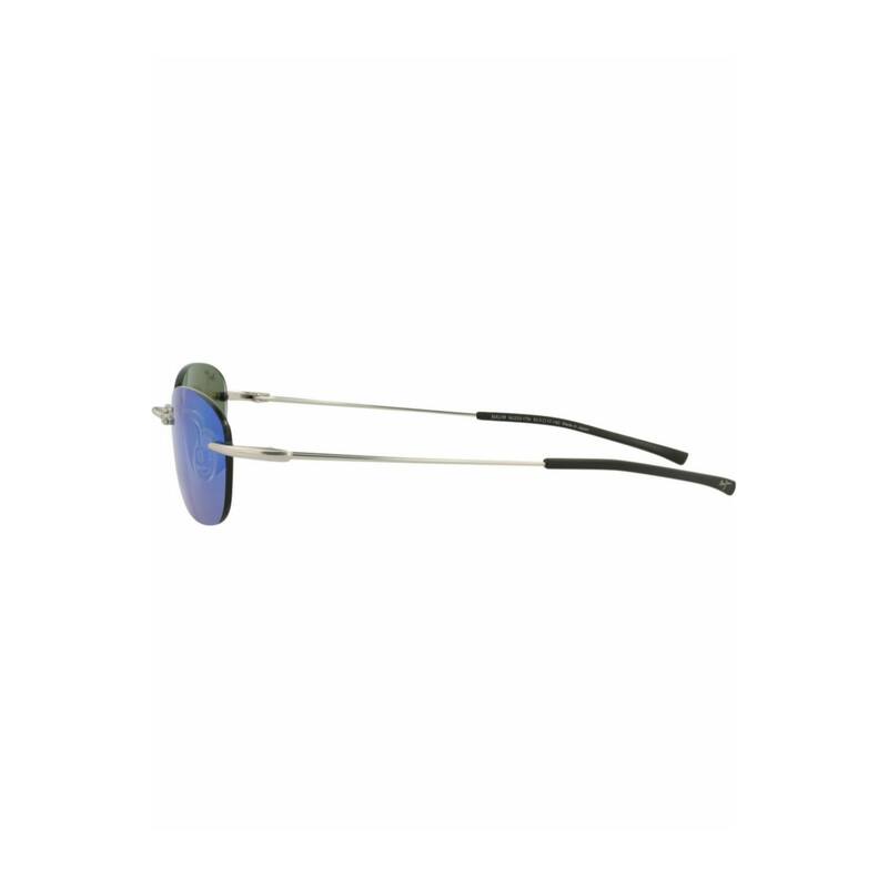 Maui Jim Round-Frame Memory Metal Sunglasses