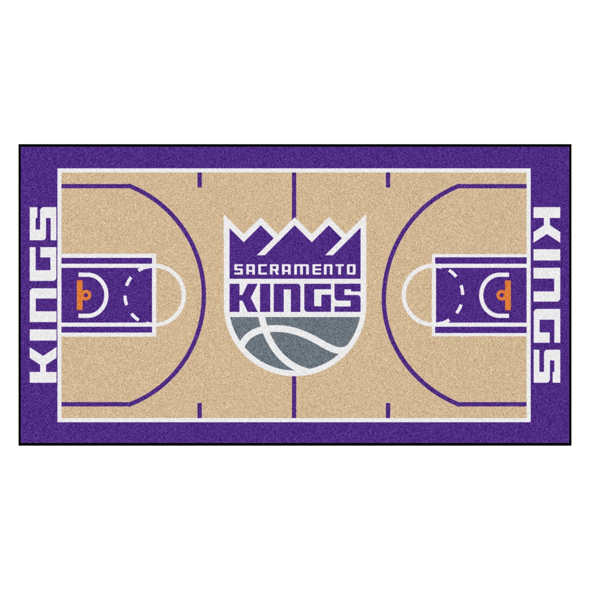 Shop Sacramento Kings Basketball Court Runner 24 X 44 Free