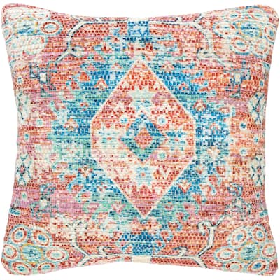 The Curated Nomad Powers Vintage Medallion 18-inch Throw Pillow Cover