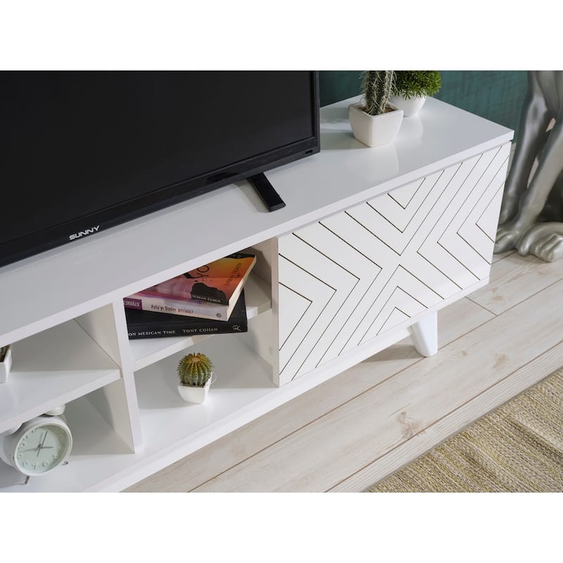 Linde Mid-century Modern TV Stand