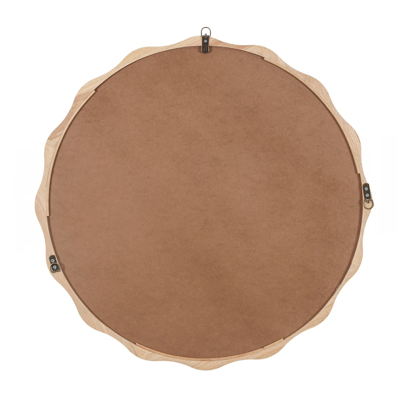 Solid Wood Wavy Mirror