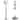 JONATHAN Y February 60.5" Glass/Metal LED Floor Lamp, Mercury Silver - 60.5" H x 16" W x 16" D