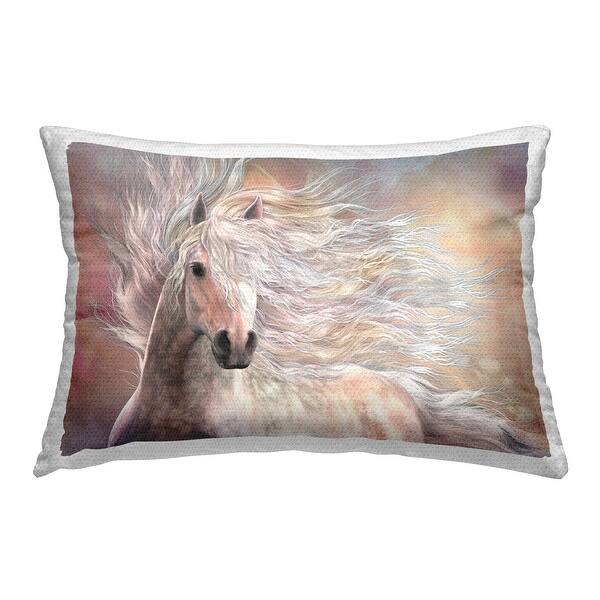 slide 2 of 7, Stupell Windblown Cielo Horse Printed Outdoor Throw Pillow Design by Laurie Prindle
