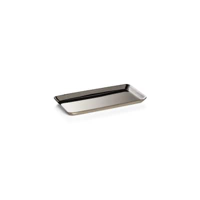 Perpignan Versatile Rectangular Polished Steel Tray