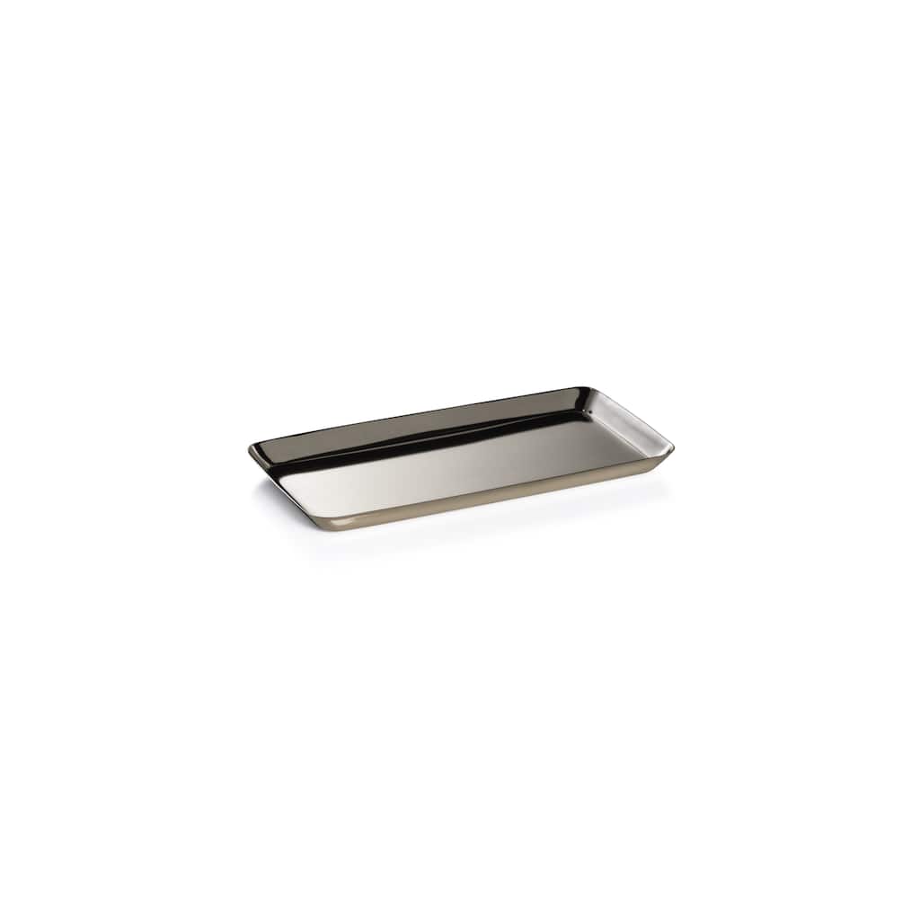 Perpignan Versatile Rectangular Polished Steel Tray