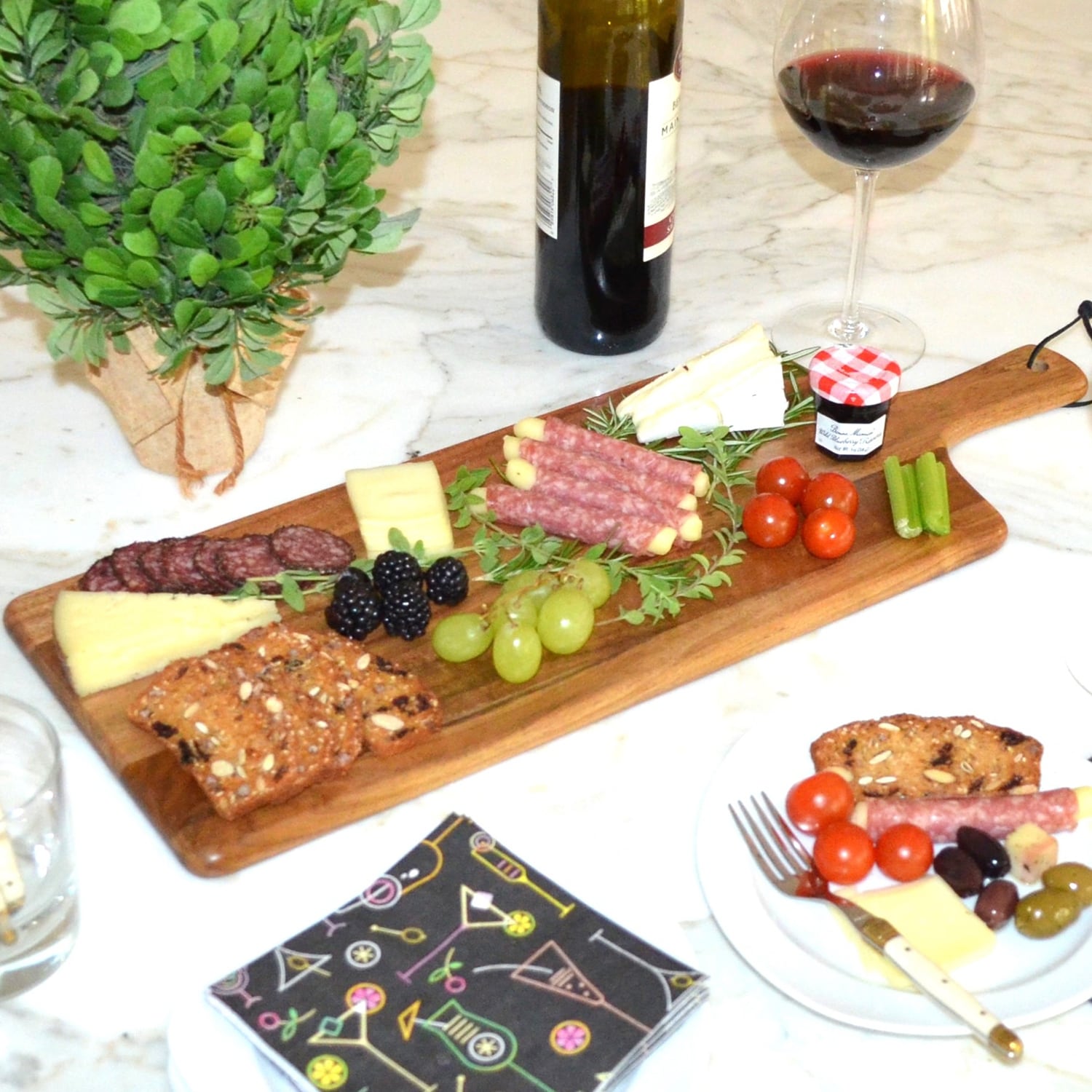 California Berkeley Golden Bears Acacia Cheese, Charcuterie Board