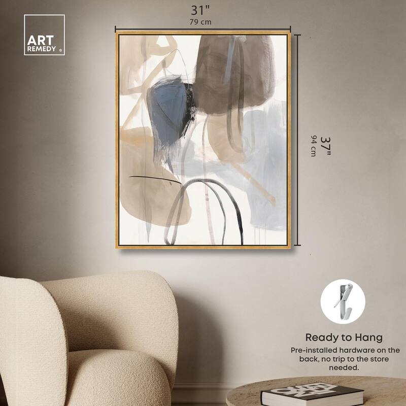 Freeform Movement I Canvas by Art Remedy