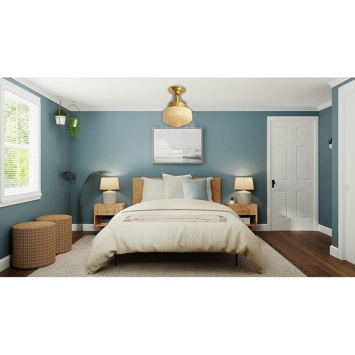 Modern hallway light gold bathroom flush mount gold ceiling light