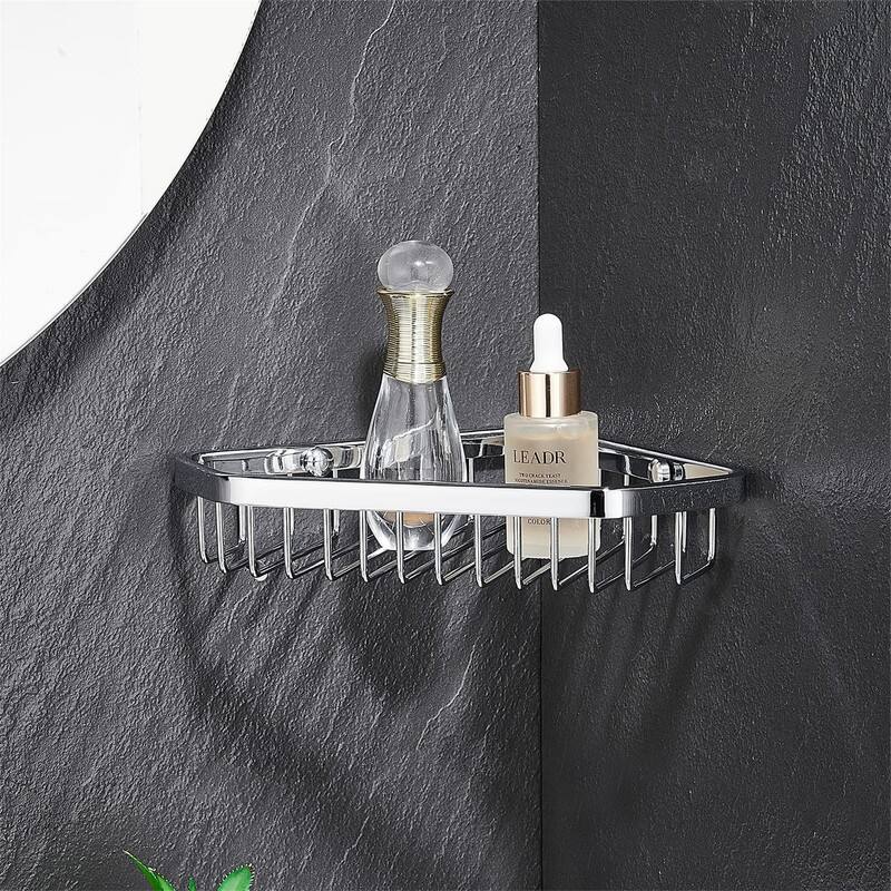 Shower Caddy Basket - 6.5"D x 9.3"W x 1.7"H