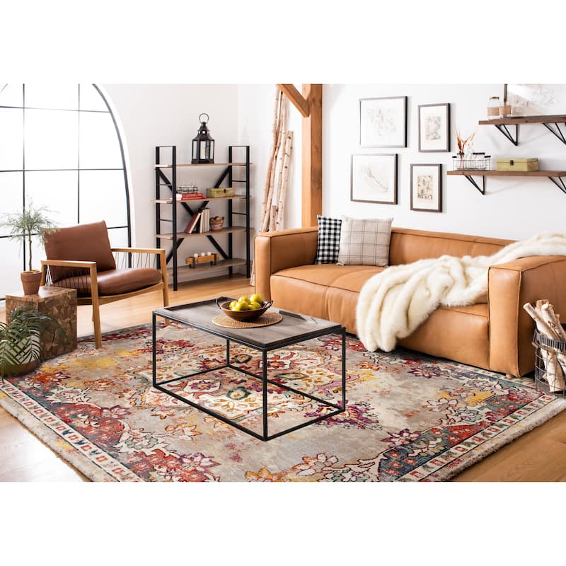 SAFAVIEH Savannah Gracia Boho Oriental Polyester Rug