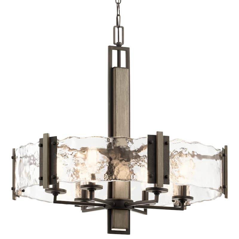 Kichler Aberdeen 6 Light 28" Wide Chandelier - Olde Bronze