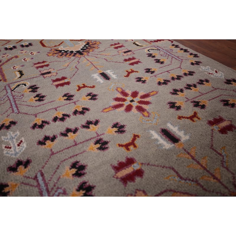 Tribal Geometric Kazak Oriental Runner Rug Hand-Knotted Wool Carpet - 3'1"x 10'3"
