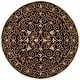 preview thumbnail 47 of 128, Safavieh Hand-hooked Chelsea Cherrelle Country Oriental Wool Rug 5'6" - Black - Runner/Round