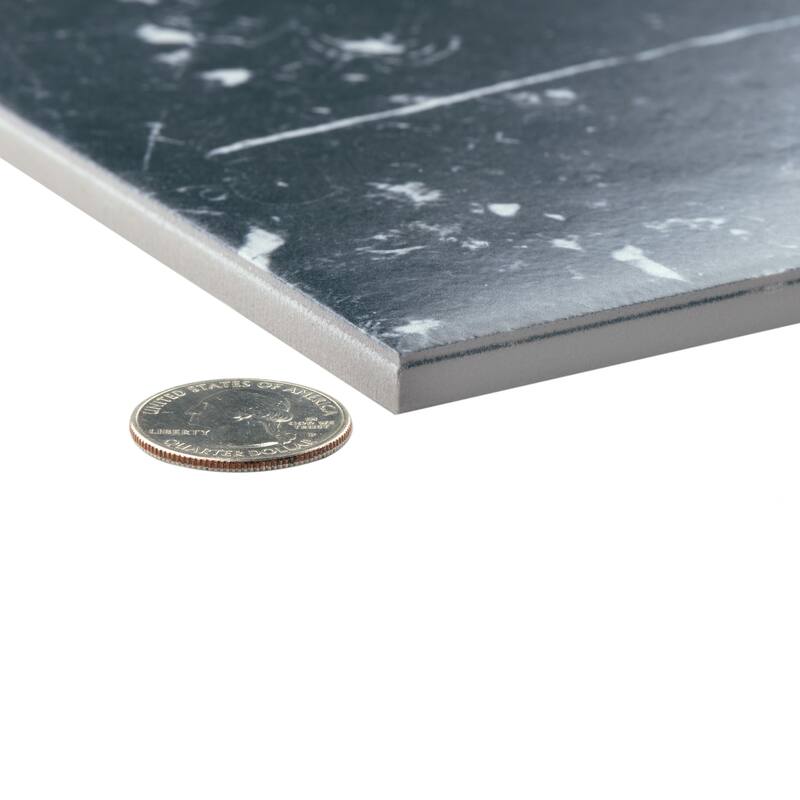 Merola Tile Timeless Marquina Natural Modular 39-3/8" x 39-3/8" Porcelain Floor and Wall Tile