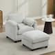 Option Light Grey/1 Seat & 1 Ottoman