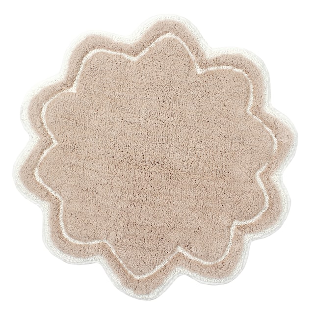 Home Weavers Allure Collection Absorbent Cotton, Machine Washable and Dry Bath Rugs