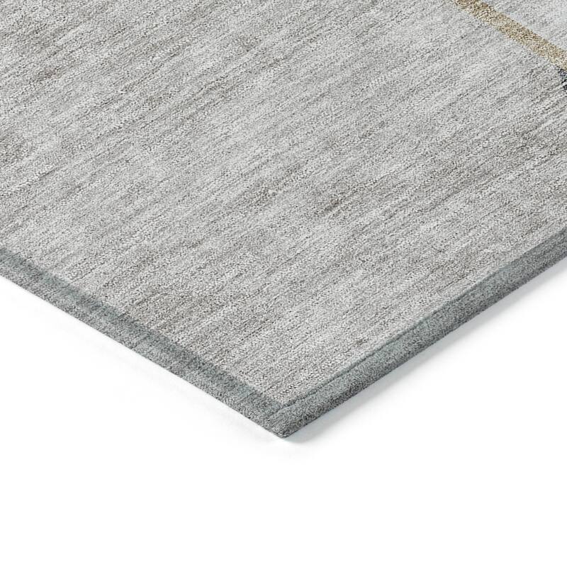Machine Washable Indoor/ Outdoor Chantille Simple Modern Rug