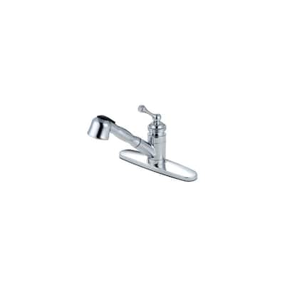 Elements Of Design Pullout Spray Kitchen Faucet