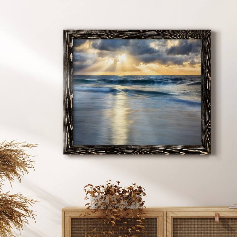 Cloudscape Shore-Premium Framed Canvas - Ready to Hang