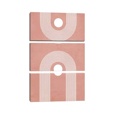 iCanvas "Terracotta Arches" by EmcDesignLab 3-Piece Wall Art Set