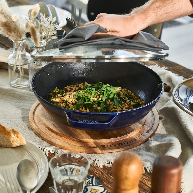 STAUB Cast Iron 4.5-qt Perfect Pan