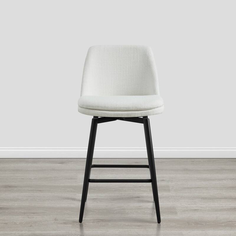 Ariel Counter Height Swivel Barstool Set