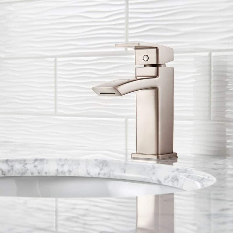 Pfister Kenzo Single Hole Bathroom Faucet with Metal Pop-Up Assembly