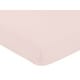 preview thumbnail 3 of 4, Blush Pink Girl Fitted Crib Sheet - Solid Color Cotton For Boho Desert Sun Mountain Collection