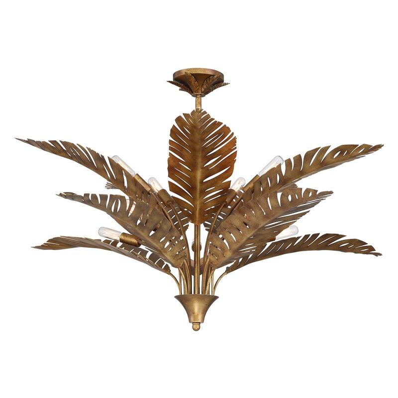 Savoy House 1-3066-10 Palmera 10 Light 38" Wide Abstract Chandelier