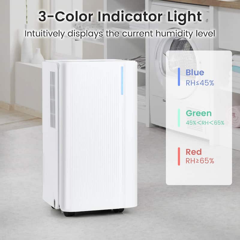 Costway 32 Pints Dehumidifier for Home 2000 Sq.Ft Portable - See Details