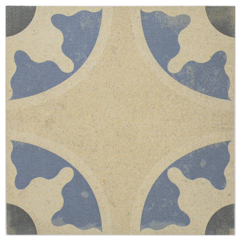 Seville 8 in. x 8 in. Sepia Matte Porcelain Wall and Floor Tile