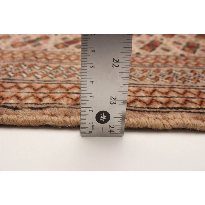 ECARPETGALLERY Hand-knotted Teimani Tan Wool Rug - 4'0 x 6'4