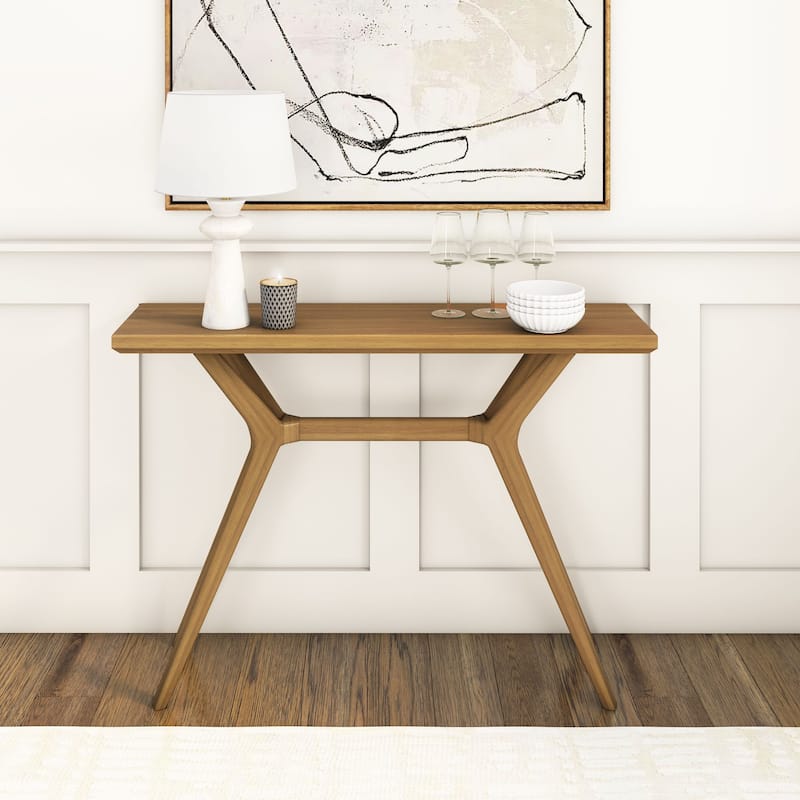 Plank and Beam Verso Cross Leg Console Table - 46