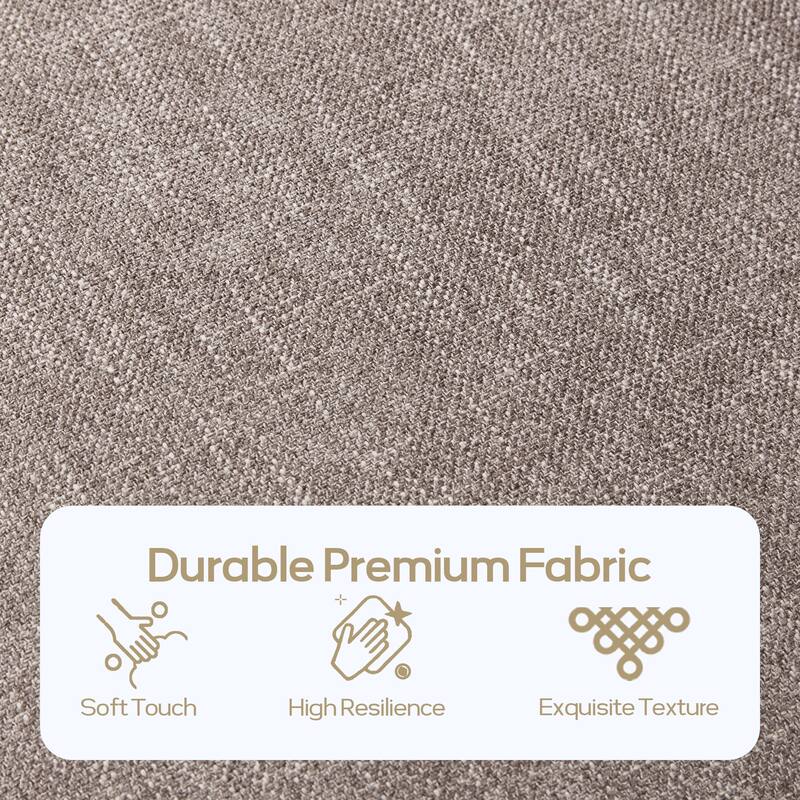 Huimo Home Office Desk Chair with Wheels, 360° Swivel