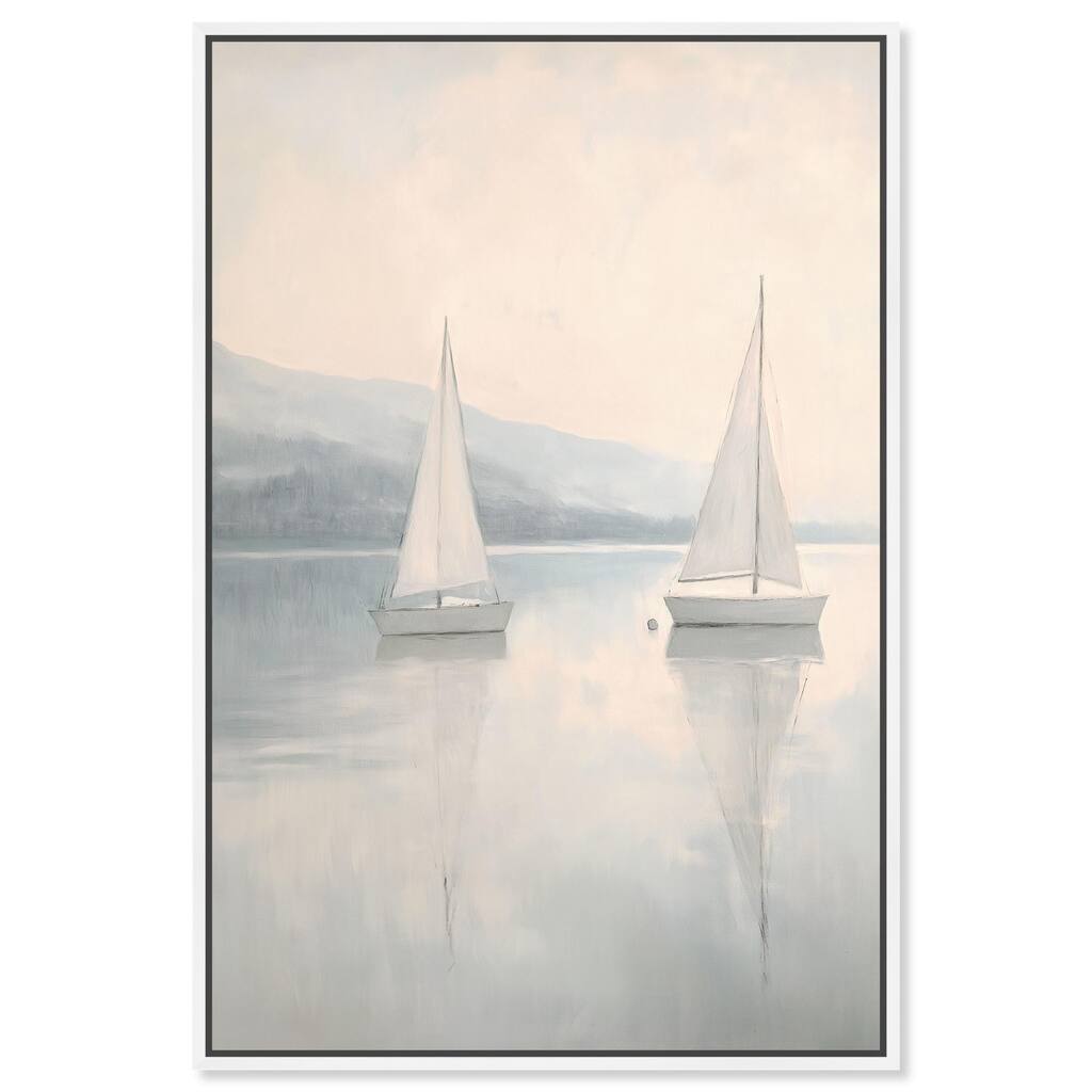 Dreaming of Sails II Canvas by Art Remedy