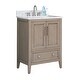 preview thumbnail 44 of 68, Avanity Everette Bath Vanity with Carrara White Natural Marble Top