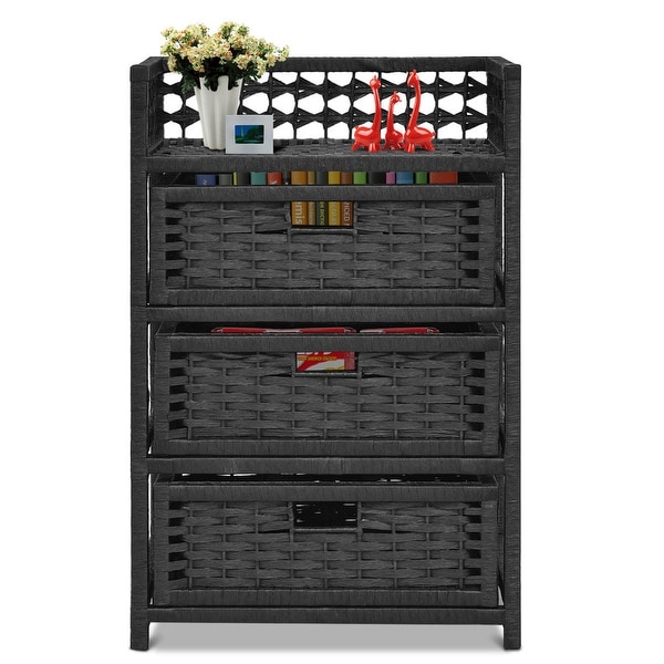 basket storage shelf unit