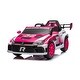 preview thumbnail 26 of 53, Kids Electric Ride-On Car 12V, Remote Control, Music, LED Lights, Two Doors Open, Seat Belt, Black