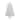 3' White Fiber Optic Artificial Christmas Tree, Warm White Lights - 3 Foot
