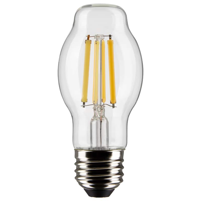 8 Watt BT15 LED - Clear - Medium base - 90 CRI - 2700K - 120 Volt